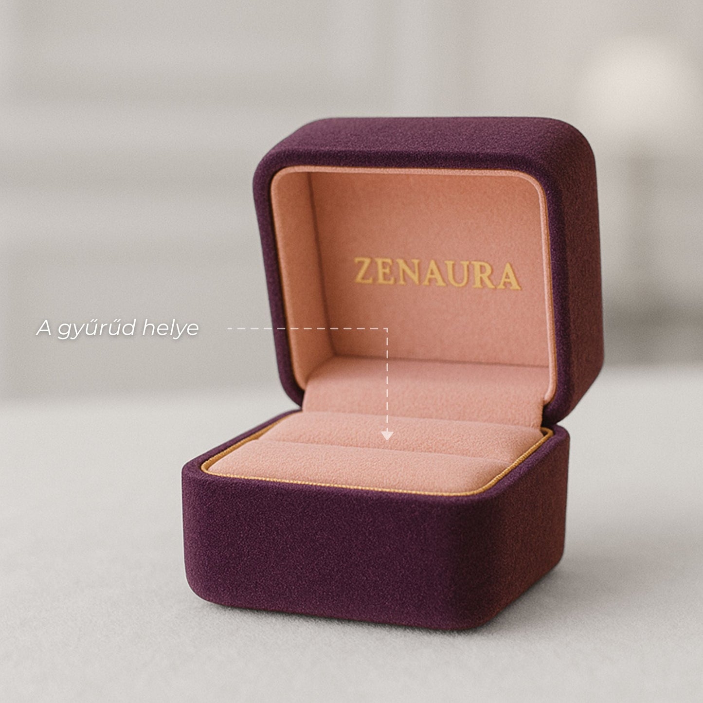 ZenCrystal – Pierścionek z kamienia księżycowego
