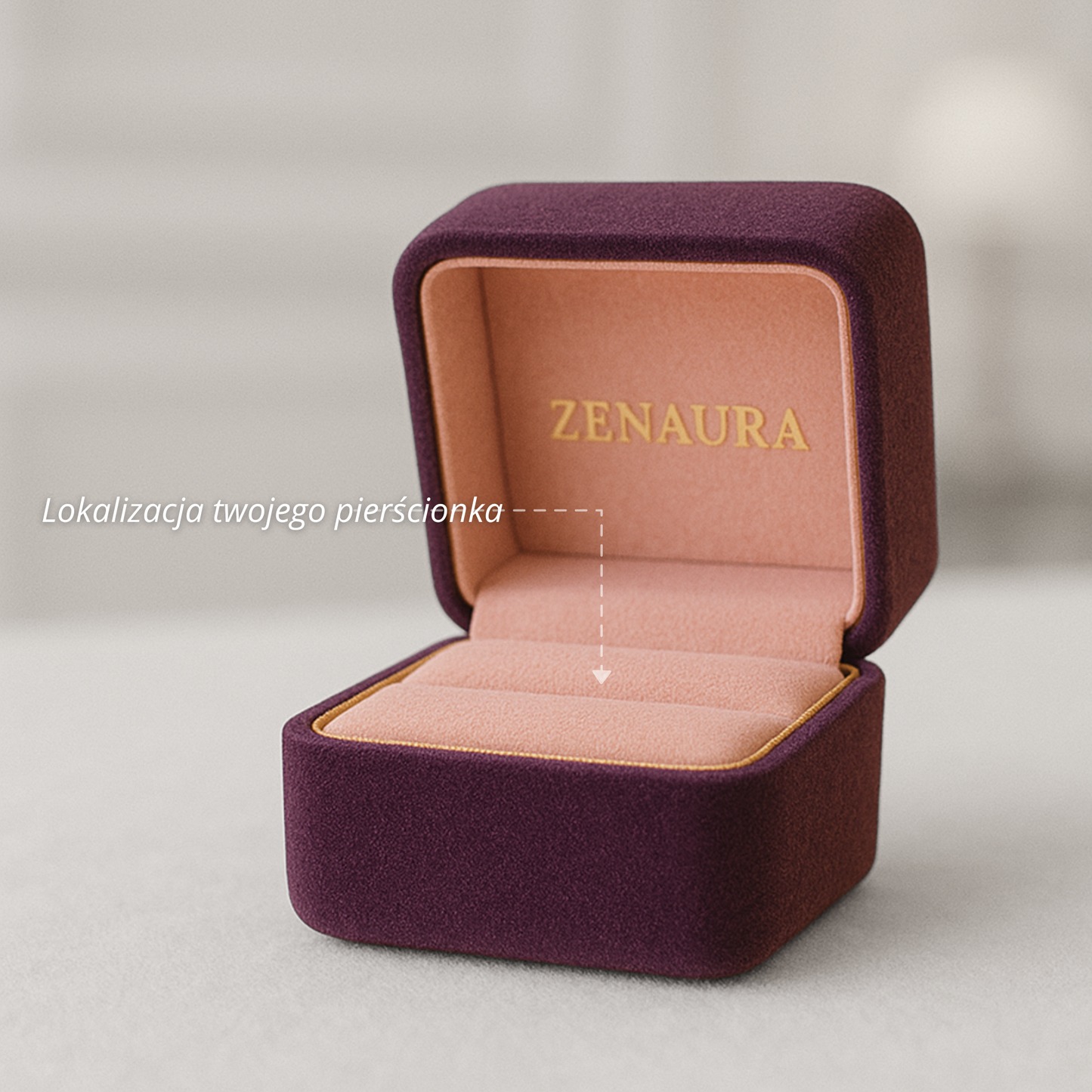 ZenCrystal – Pierścionek z kamieniem księżycowym
