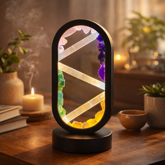 ZenCrystal – Ręcznie wykonana kryształowa lampa NoStress