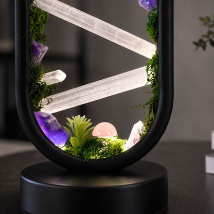 ZenCrystal – Magiczna lampa z mineralnym lasem