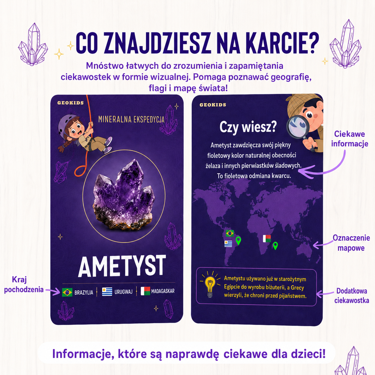 Wyprawa po Minerały – edukacyjny i rozrywkowy zestaw