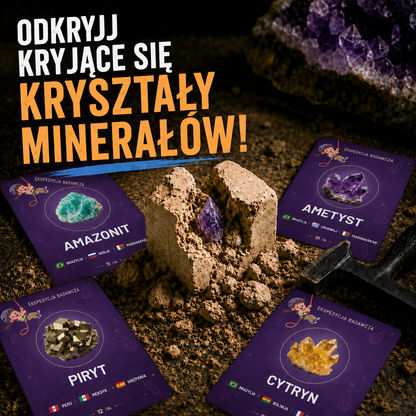 Wyprawa po Minerały – edukacyjny i rozrywkowy zestaw