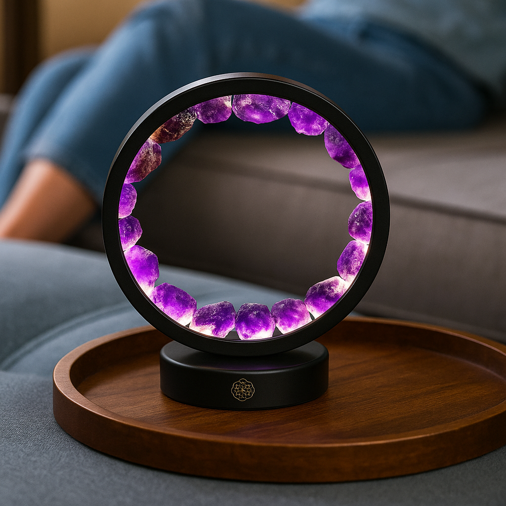 ZenAura – Lampa kryształowa NoStress