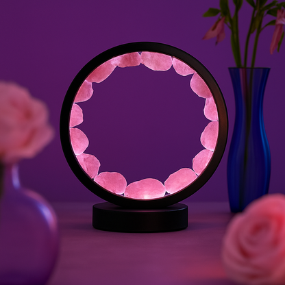 ZenCrystal – Różowy kwarc – Owalny