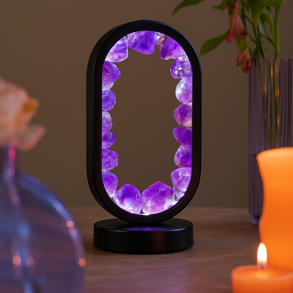 ZenCrystal – Ręcznie wykonana kryształowa lampa NoStress