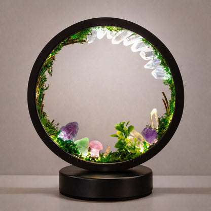 ZenCrystal – Magiczna lampa z mineralnym lasem