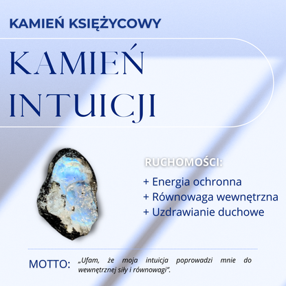 ZenCrystal – Pierścionek z kamieniem księżycowym
