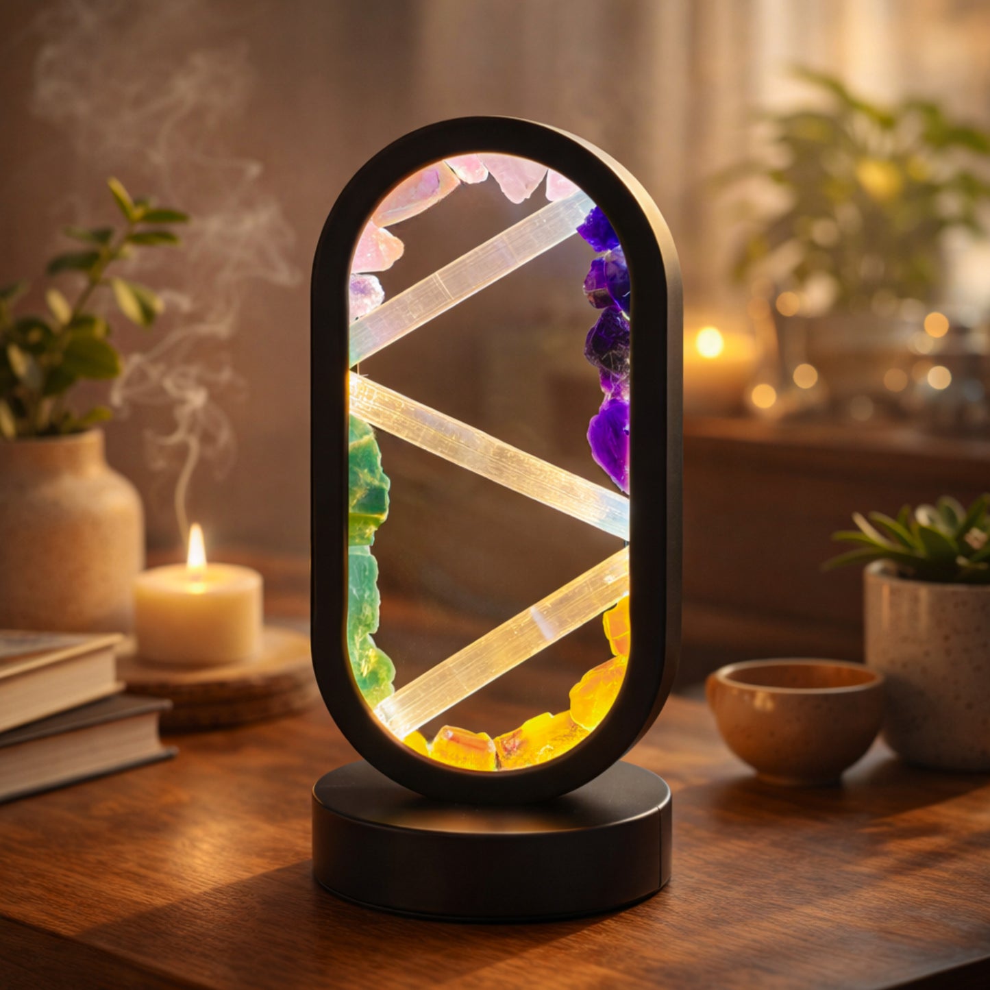 ZenCrystal – Ręcznie wykonana kryształowa lampa NoStress