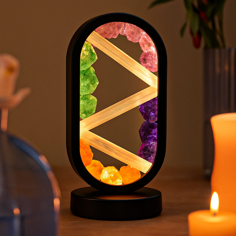 ZenCrystal – Ręcznie wykonana kryształowa lampa NoStress