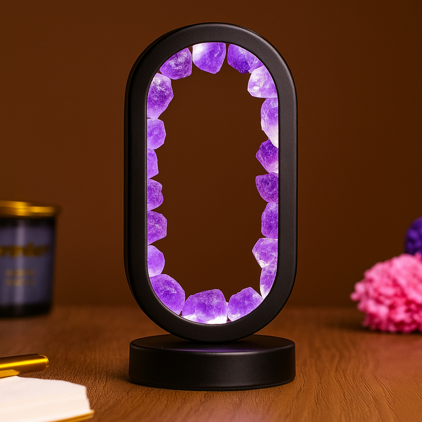 ZenAura – Lampa kryształowa NoStress
